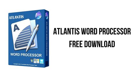 Atlantis Word Processor Free Download My Software Free