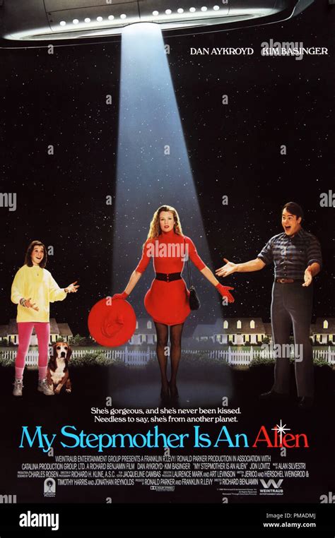 My Stepmother Is An Alien Us Poster 1988 Columbia Pictures Dan Aykroyd Kim Basinger File