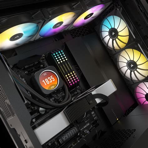 Corsair Launches New Aio Cpu Coolers With 30fps Lcd Screens Techspot