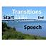 Transitions In Your Speech Bridge The Gap  Virtual Coach