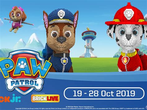 Paw Patrol Brick Trail Is Heading To The Mall Luton This October Half
