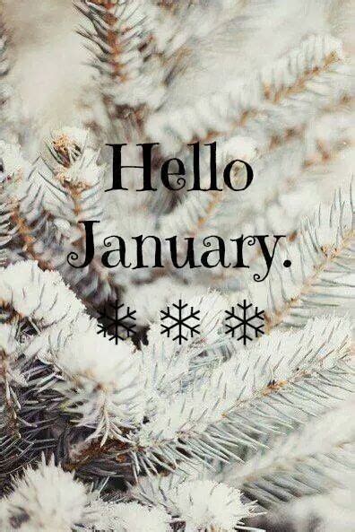 Hello January Hello January January Wallpaper Seasons Months