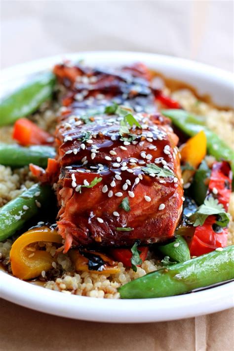 25 quick dinner recipes you can make in 15 minutes (or less). Sesame Ginger Teriyaki Salmon with Quinoa Stir Fry ...