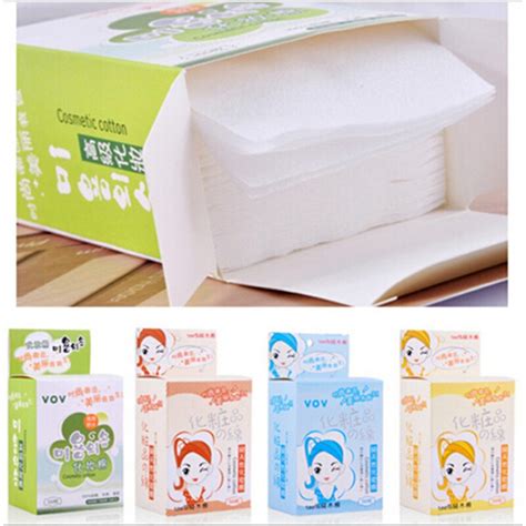 1 Box Professional Cleansing Soft Cotton Beauty Tools Packed Primary Colors Bamboo Fiber Skin