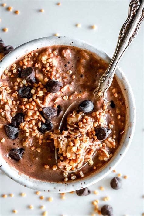 Chocolate Overnight Oats The Toasted Pine Nut