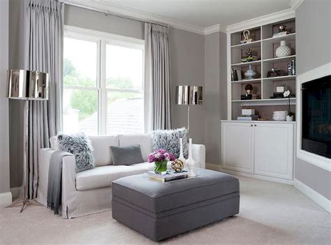 Light Grey Living Room Colous Scheme Decor Ideas Grey White Living Room White Living
