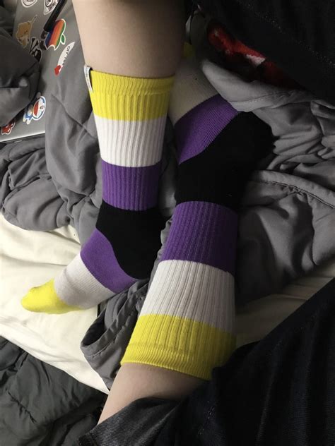 My Mom Bought Me Non Binary Socks The Amount Of Euphoria They Give