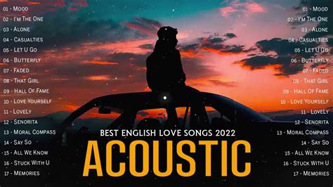 Top Hits Acoustic Cover 2022 Playlist Best English Acoustic Love