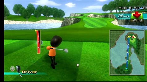 Wii Sports Golf 9 Holes 13 Pb Youtube
