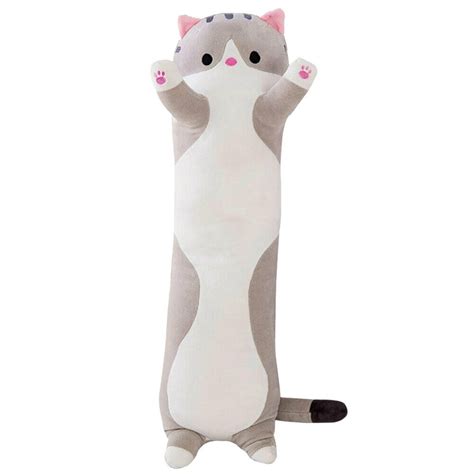 Lidyce Long Cotton Cute Cat Doll Plush Toy Soft Stuffed Sleeping Pillow 50cm Comfort Walmart