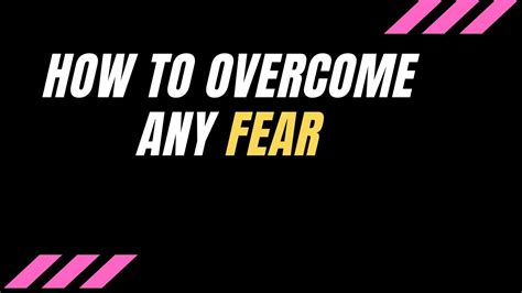 How To Overcome Fear Anxiety Personal Growth Fearless Motivation