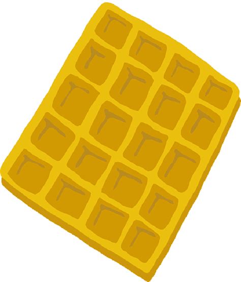 Download Cartoon Breakfast Waffle Waffles Waffle Png Image With