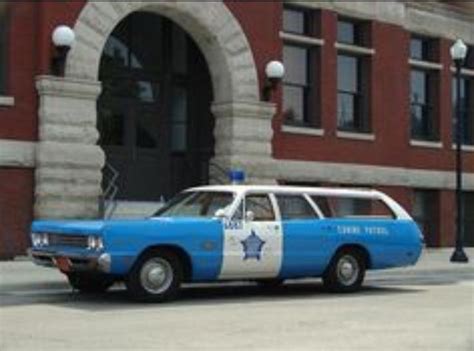 Vintage Chicago Police Station Wagon Police Cars Police Old Police