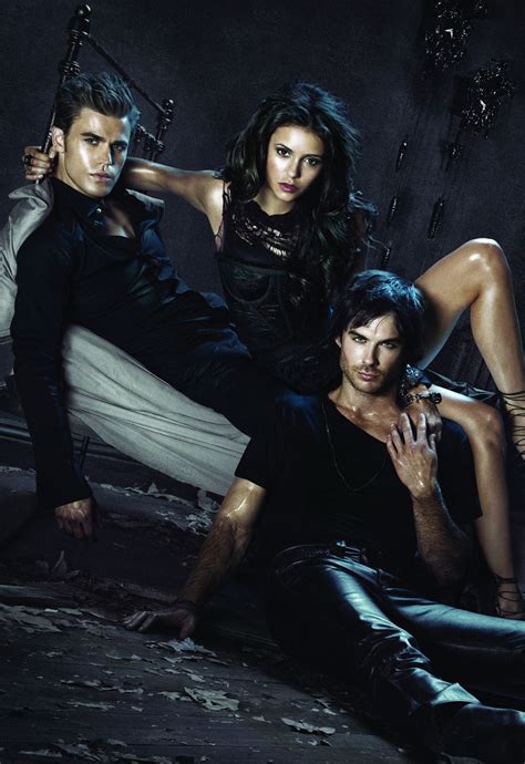 The Vampire Diaries Photoshoot Promotional Season Ian Somerhalder My