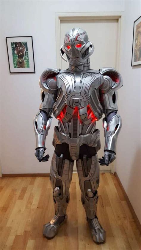 Test Fit Of Complete Ultron Cosplay Amino
