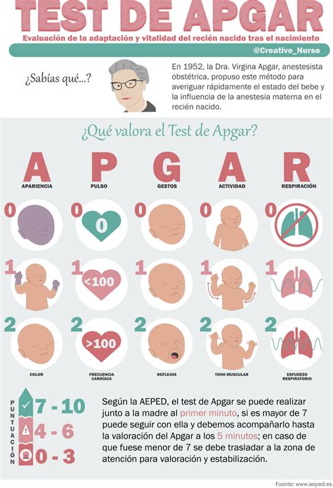 Test De Apgar Cosas De Enfermeria Obstetricia Y Puericultura