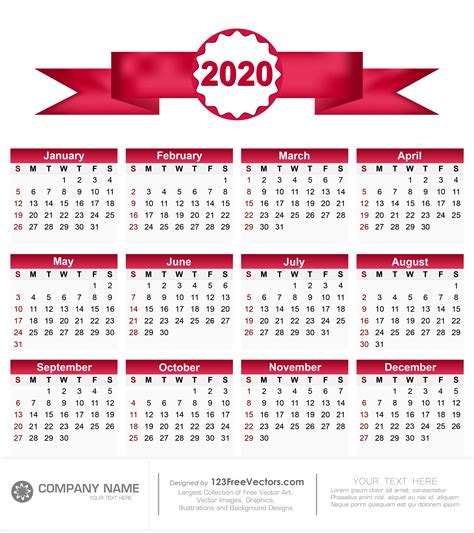 2020 Fillable Calendar Pdf Printable