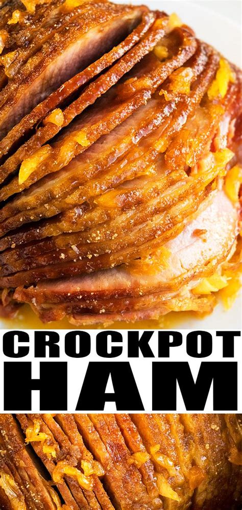 The moist crockpot brown sugar pineapple ham recipe that went viral all over the internet!! Pin on OnePotRecipes.com