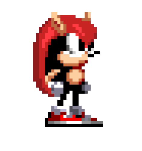 Sonic 1 Sprite Mighty Reskin Pixel Art Maker