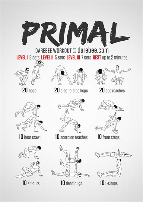 Primal Workout Darbee Workout Primal Movement Paleo Workout