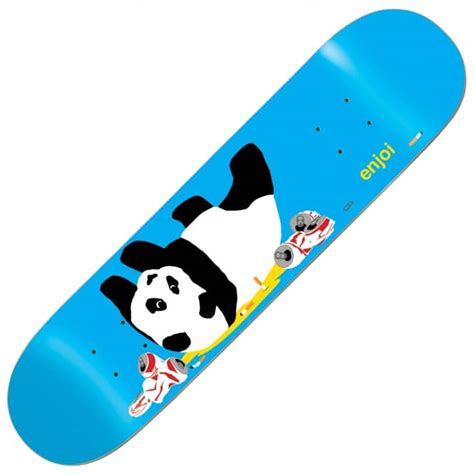 Enjoi Skateboards Party Panda Skateboard Deck 825 Skateboards From
