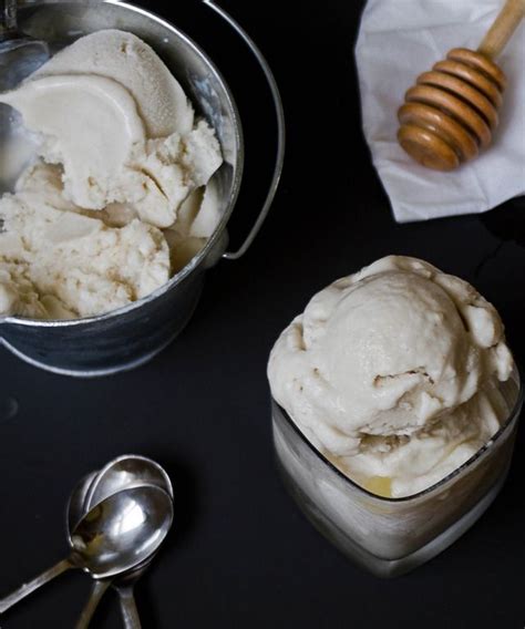 Honey Ginger Ice Cream For Kids With Dairy Allergies Or Husbands