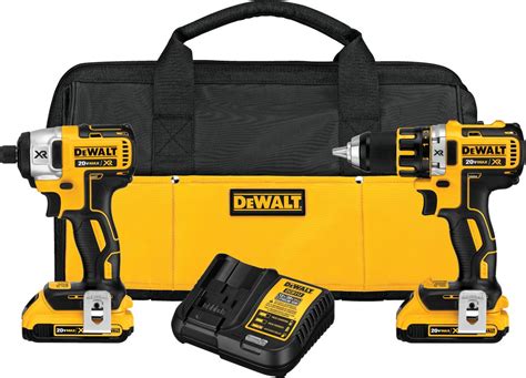 Buy Dewalt 20v Max Xr Li Ion Brushless Drill And Impact Cordless Tool