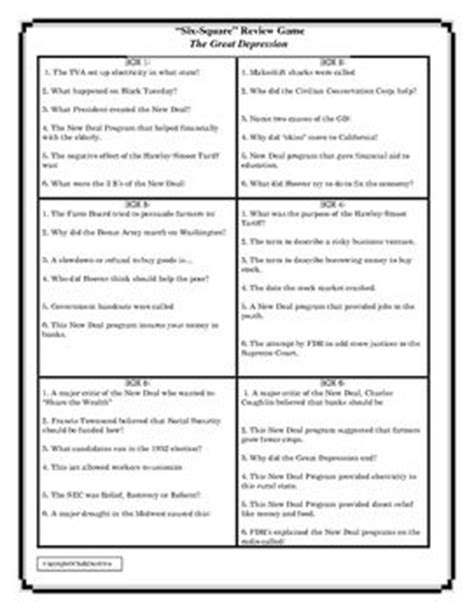 (1) costs associated with world war i had bankrupted the economy. 33 The Great Depression Begins Worksheet Answers ...