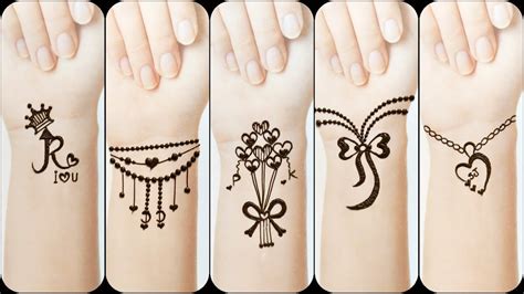 New Mehndi Tattoo Beautiful Easy Heena Mehndi Designs Tattoo Mehndi