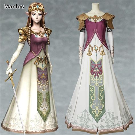 The Legend Of Zelda Twilight Princess Costume Princess Zelda Cosplay