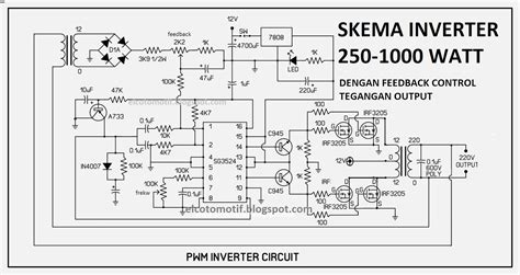 Inspirasi 39 Rangkaian Inverter Sg3524 Skema Inverter