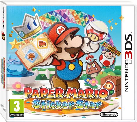 Paper Mario Sticker Star Nintendo 3ds Uk Pc And Video Games