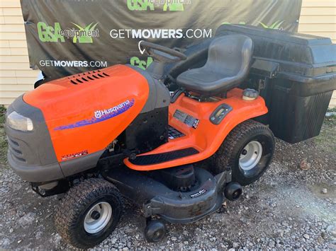 48in Husqvarna Yth2148 Riding Lawn Tractor W21hp Engine Rear Bagger