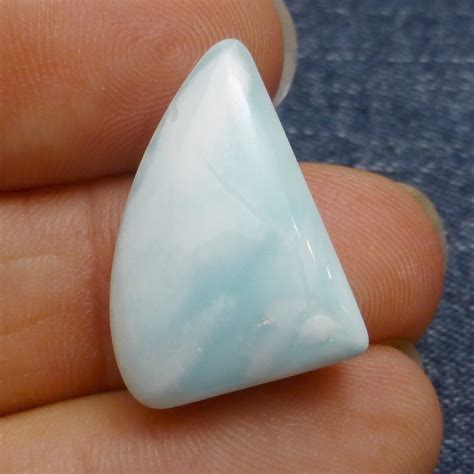 Larimar Cabochon Stefilias Stone Pectolite Free Form Etsy