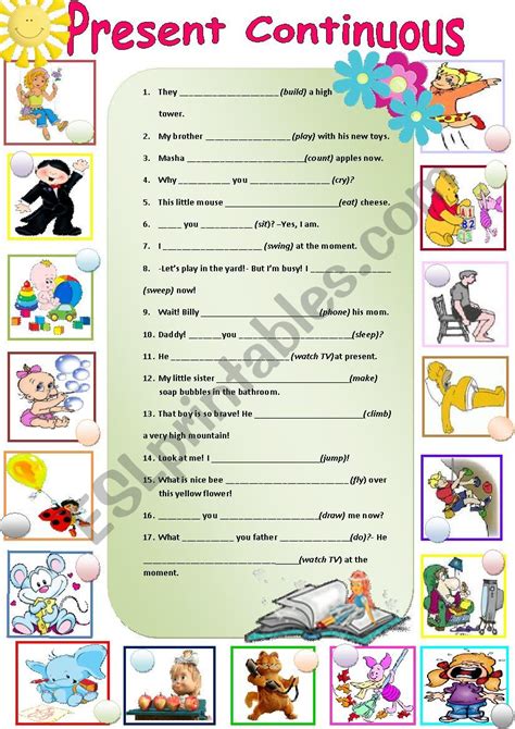 What Are They Doing Now Esl Worksheet By Ivolga