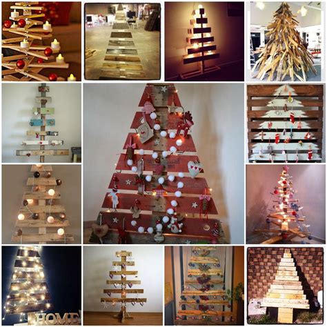 Pallet Christmas Trees • 1001 Pallets Kendin Yap Yılbaşı Yılbaşı