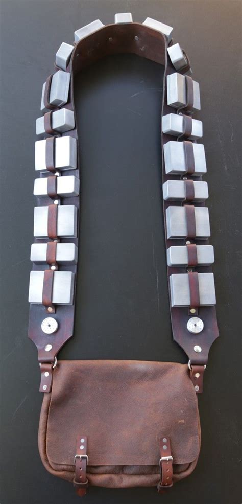 Chewbacca Bandolier And Bag Custom Design And Constructed By