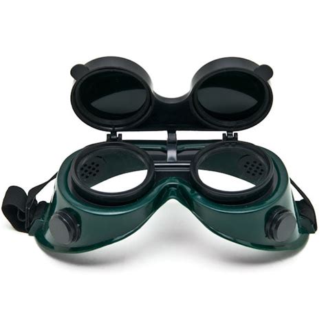 new welders safety goggles welding cutting glasses flip up dark green lenses oxy walmart canada
