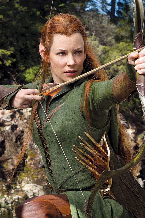 Evangeline Lilly As Tauriel In The Hobbit The Desolation Of Smaug  I M Crazy About Her