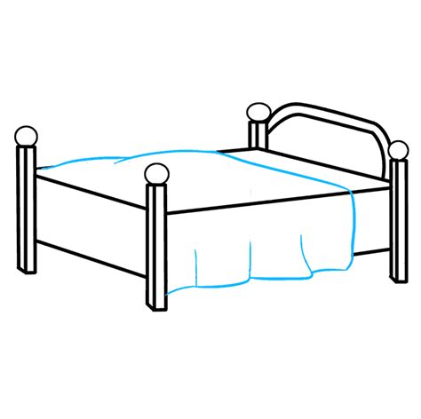 How To Draw A Simple Easy Bed Patrick Forrincell