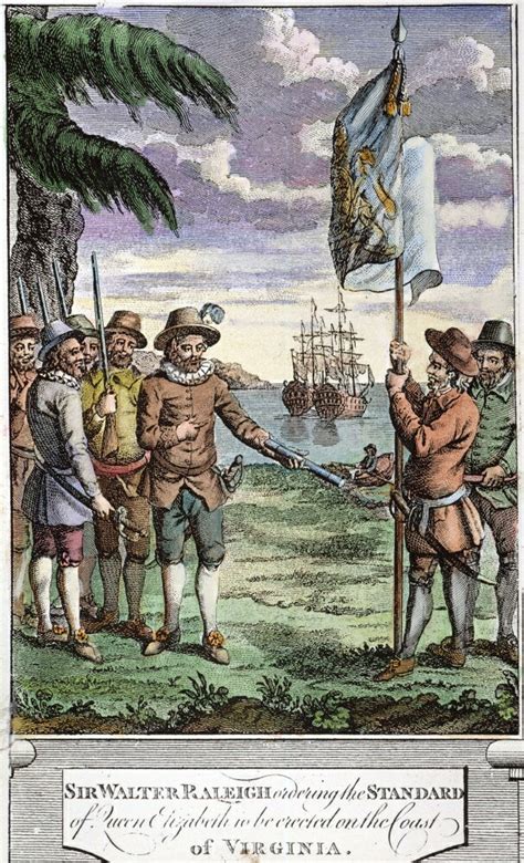 Posterazzi Roanoke Founding 1587 Nthe Founding Of The English Colony