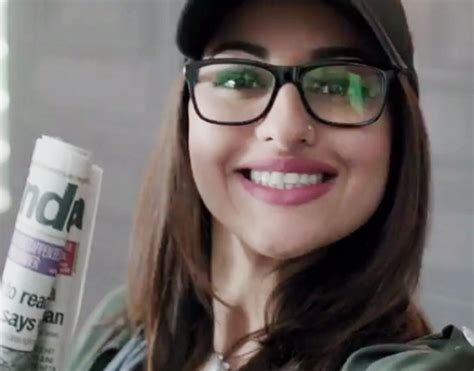 Sonakshi Sinhas Selfie With A Newspaper In Hand From ‘noor