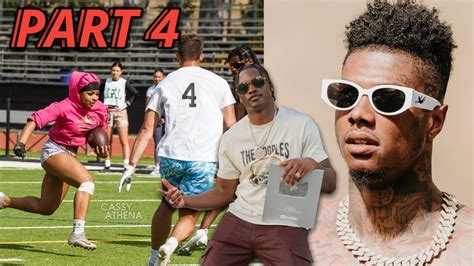 Blueface And Chrisean Rock Played In My 7on7 Game Part 4 Blueface