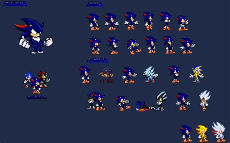 Updated 2022 Shadic Sprites Preview By Ma Hedgehog On Deviantart