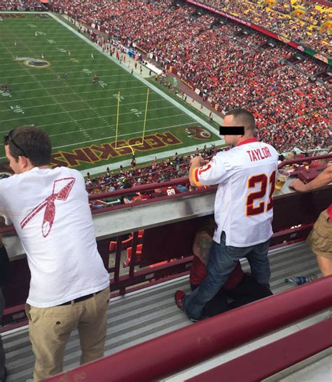 The Hard Floor — Woman Caught Giving Blowjob At Redskins Game