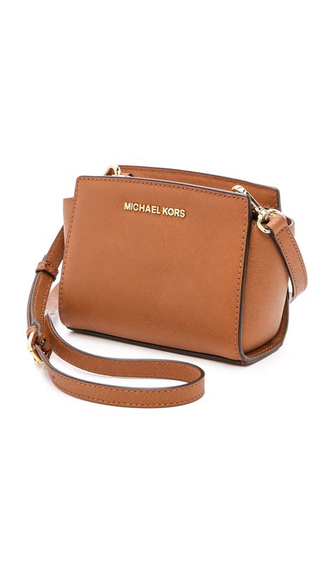 Michael Kors Tasche Mini : MICHAEL Michael Kors Selma Mini Saffiano Messenger Bag  / Michael 