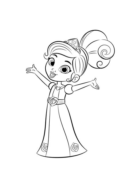 Nella The Princess Knight Coloring Pages Download And Print Nella The