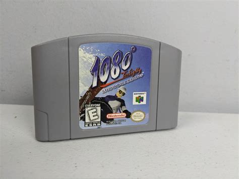 1080 Snowboarding Authentic Nintendo 64 N64 Game Etsy
