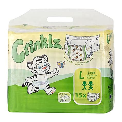Pack Of 10 Cuddlz Bright Dayz Pattern Disposable Nappies Diapers Size