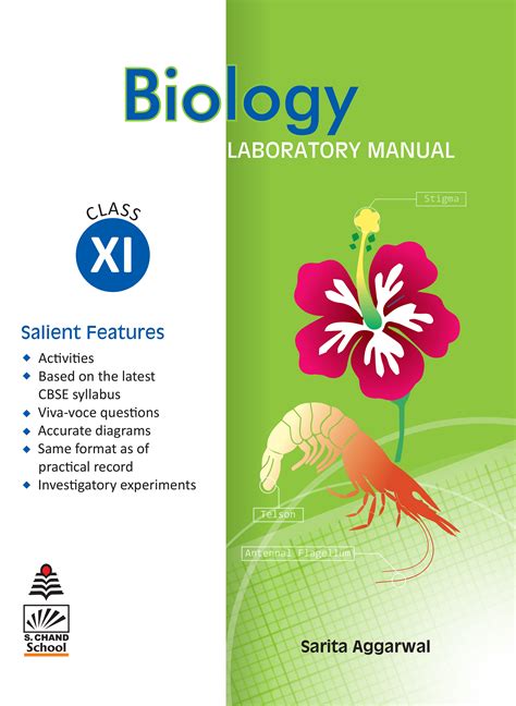 Biology Laboratory Manual For Xi By Sarita Aggarwal
